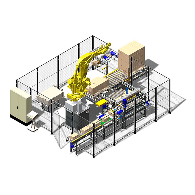 Mi Pal Industrial Palletizers Automatic Rotary Palletizers